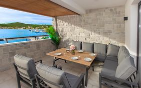 Seafront Villa Kupinica With Heated Pool